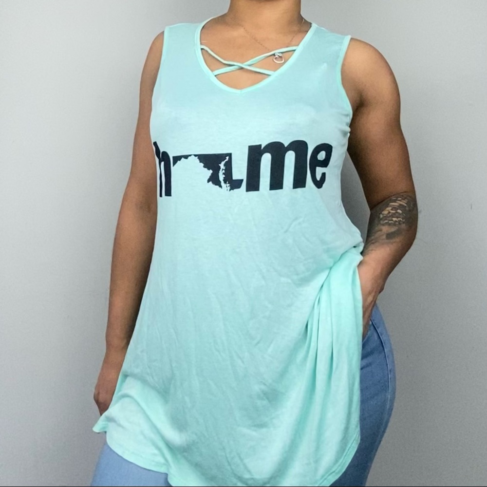 Oversized Tank Top by Pink Foot